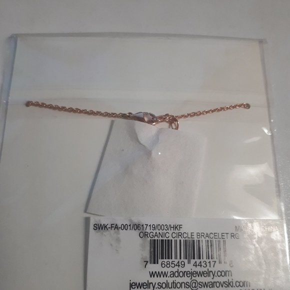 ADORE BY SWAROVSKI ORGANIC CIRCLE BRACELET - Picture 2 of 2